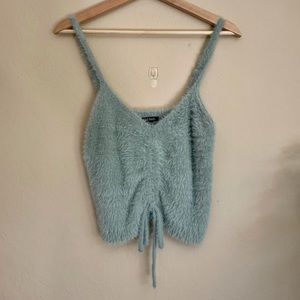 Teal Wild Fable Crop Top